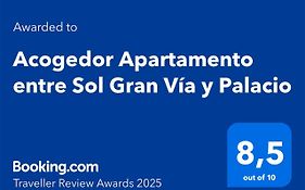 Acogedor Apartamento entre Sol Gran Vía y Palacio